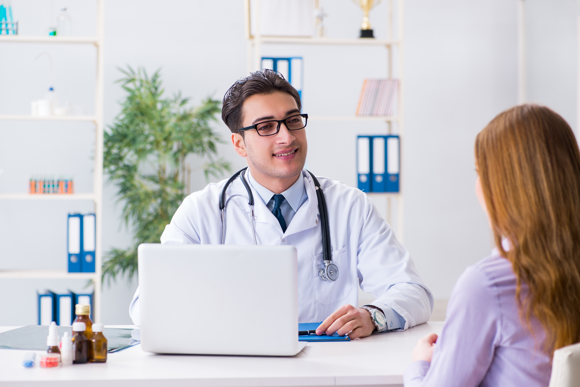 Patient Visiting Doctor for Medical Check-Up